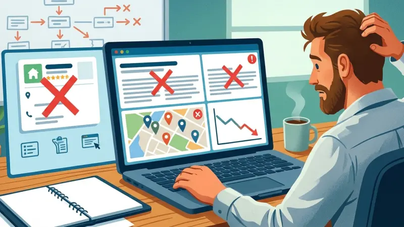 Common SEO mistakes in directory profiles