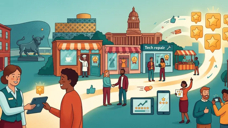 How to get 5-star reviews for your Birmingham business