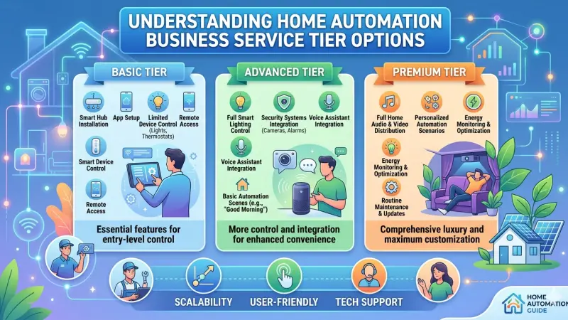 Understanding Home Automation Business Service Tier Options