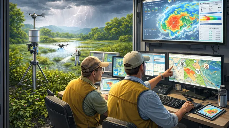 The Role of Weather Monitoring in Water Pest Control Planning