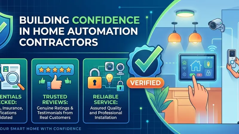 How Verified Online Listings Build Confidence in Home Automation Contractors