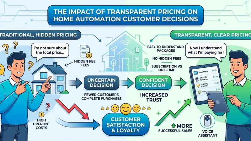 The Impact of Transparent Pricing on Home Automation Customer Decisions A Professional Analysis