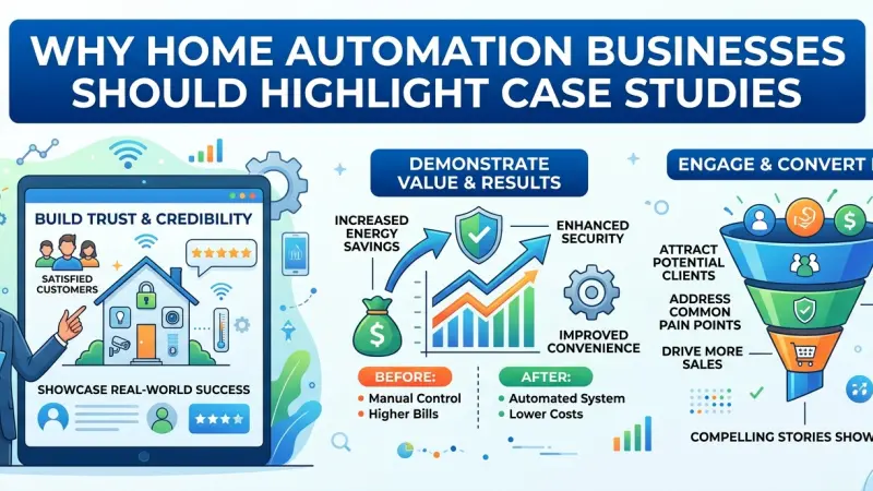 Why Home Automation Businesses Should Highlight Case Studies