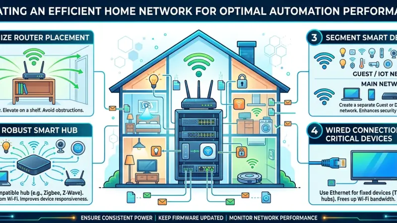 Creating an Efficient Home Network for Optimal Automation Performance