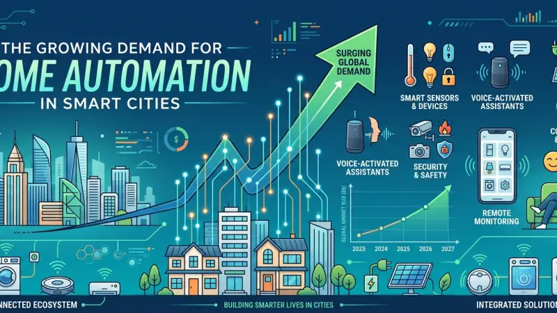 The Growing Demand for Home Automation in Smart Cities