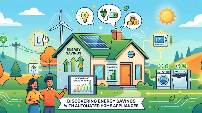 Discovering Energy Savings With Automated Home Appliances