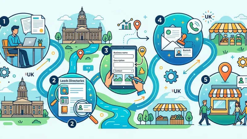 How to list a small business in Leeds directories step by step