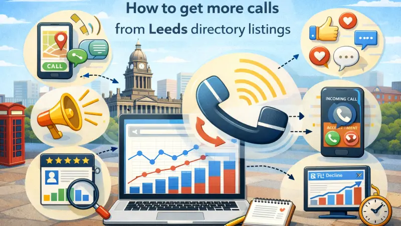 How to get more calls from Leeds directory listings