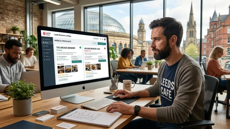 How to merge duplicate Leeds listings