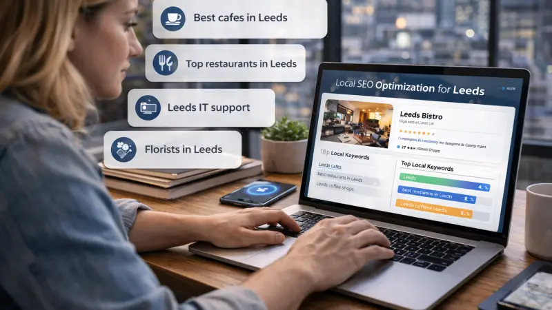 Local intent keywords for Leeds businesses