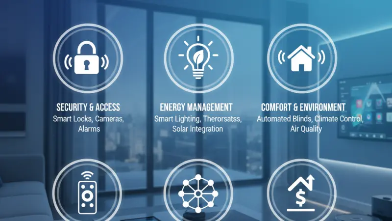 Top Features Homeowners Look for in Home Automation Packages