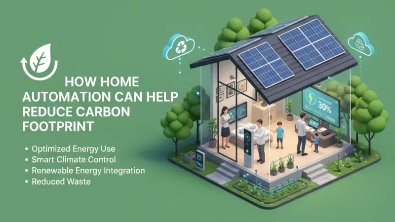 How Home Automation Can Help Reduce Carbon Footprint