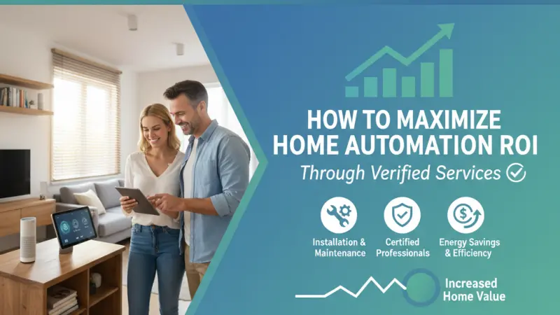 How to Maximize Home Automation ROI Through Verified Services