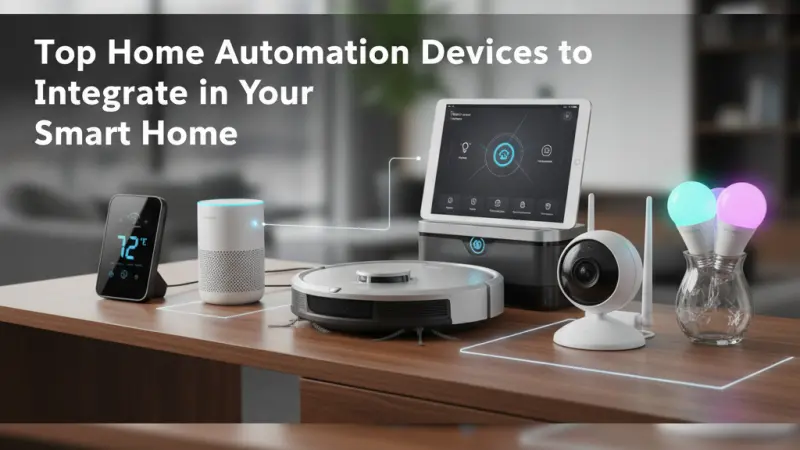 The Future of Living Top Home Automation Devices to Integrate in Your Smart Home