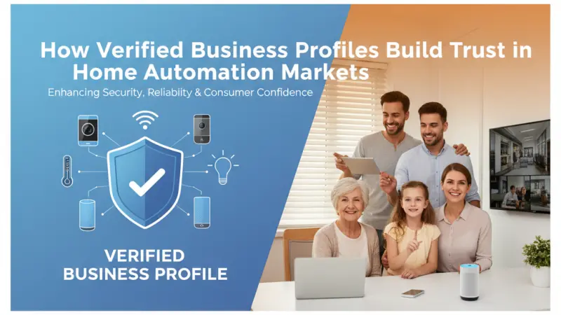 How Verified Business Profiles Build Trust in Home Automation Markets