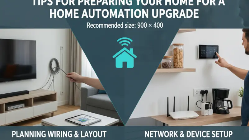 Tips for Preparing Your Home for a Home Automation Upgrade