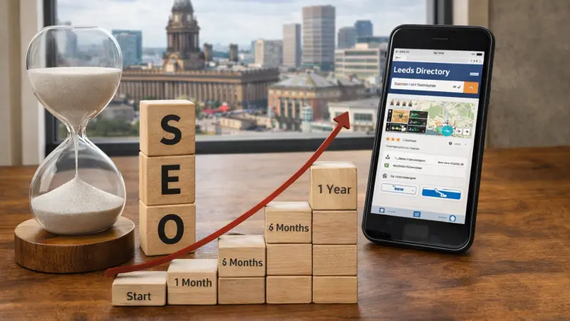 How long before Leeds directory SEO shows results