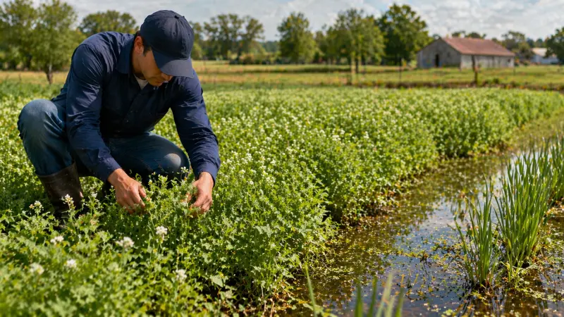 How to Use Cover Crops to Manage Water-Related Pests