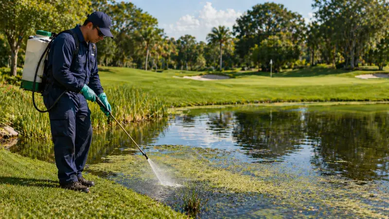 Water Pest Control Services for Golf Courses