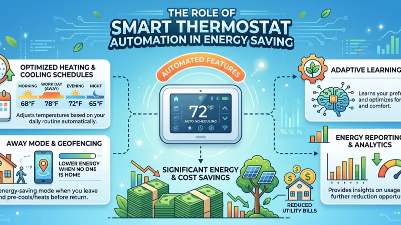 Efficiency by Design The Role of Smart Thermostat Automation in Energy Saving