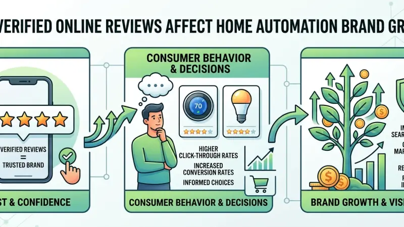 How Verified Online Reviews Affect Home Automation Brand Growth