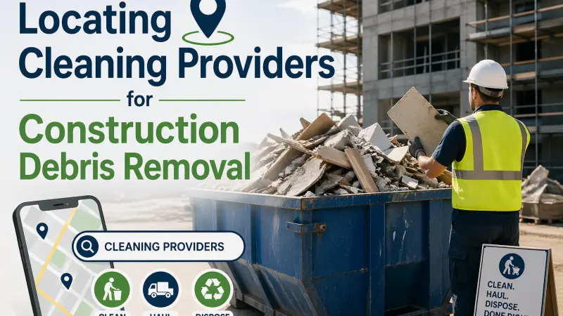 Locating Cleaning Providers for Construction Debris Removal