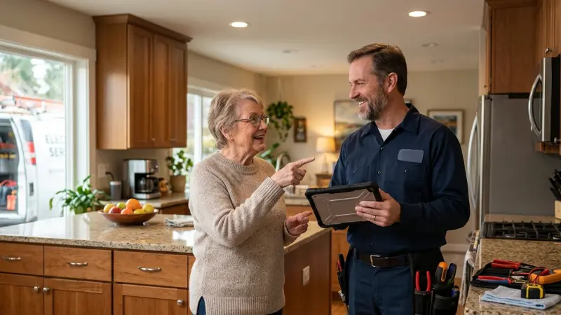 Using Customer Testimonials to Establish Electrical Authority