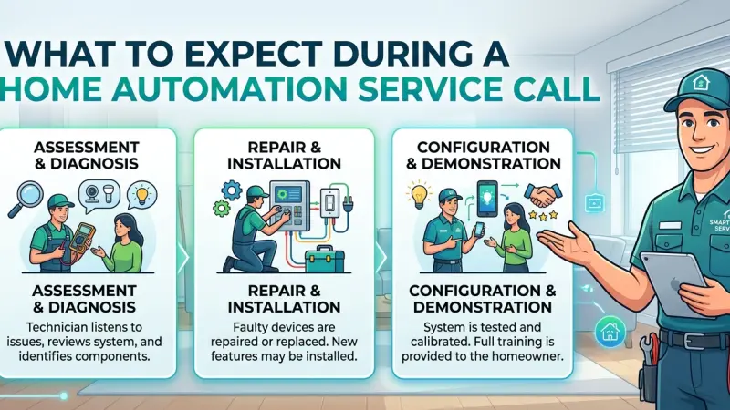 What to Expect During a Home Automation Service Call
