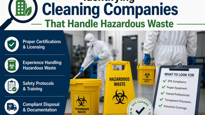 Identifying Cleaning Companies for Hazardous Waste