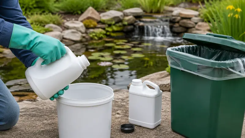 How to Dispose of Water Pest Control Chemicals Safely