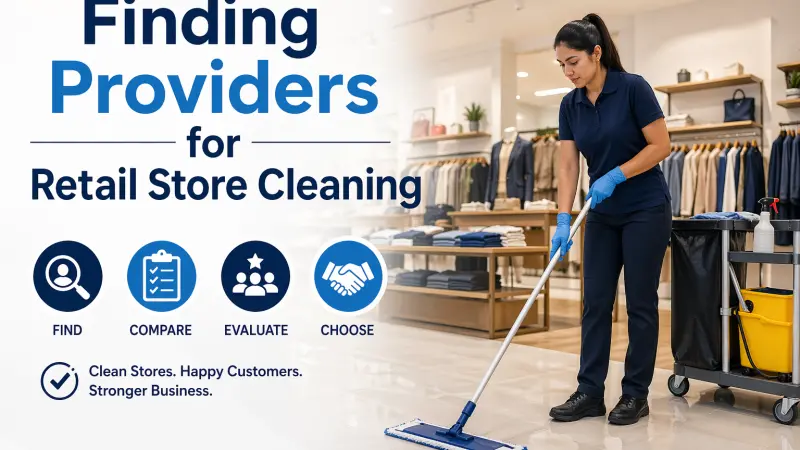 Finding Providers for Retail Store Cleaning