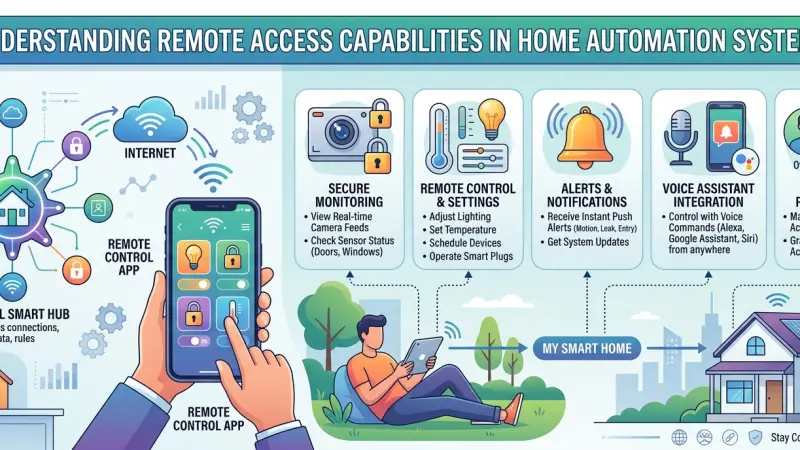Understanding Remote Access Capabilities in Home Automation Systems