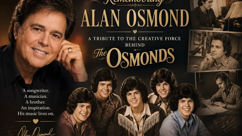 Remembering Alan Osmond A Tribute to the Creative Force Behind The Osmonds