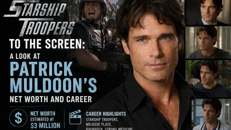 From Starship Troopers to the Screen A Look at Patrick Muldoons Net Worth and Career