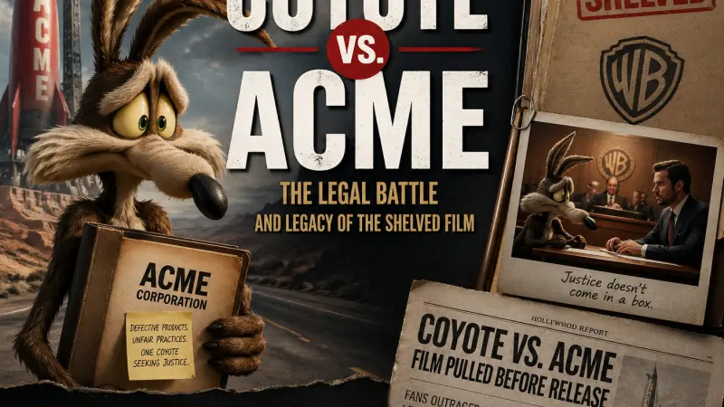 Coyote Vs Acme The Legal Battle and Legacy of the Shelved Film