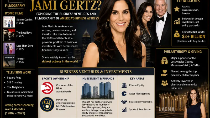Who Is Jami Gertz Exploring the Business Ventures and Filmography of Americas Richest Actress
