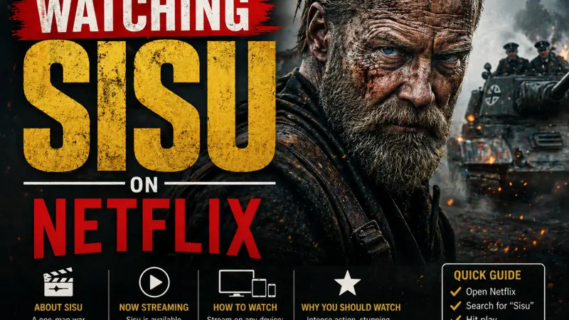 The Ultimate Guide to Watching Sisu on Netflix