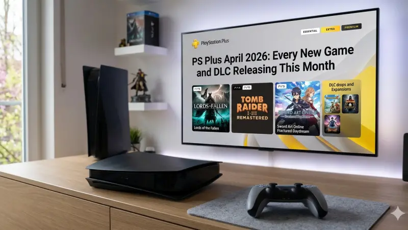 PS Plus April 2026 Every New Game and DLC Releasing This Month