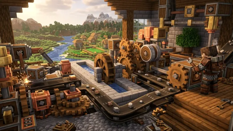Mastering the Create Mod in Minecraft A Beginners Guide to Automation