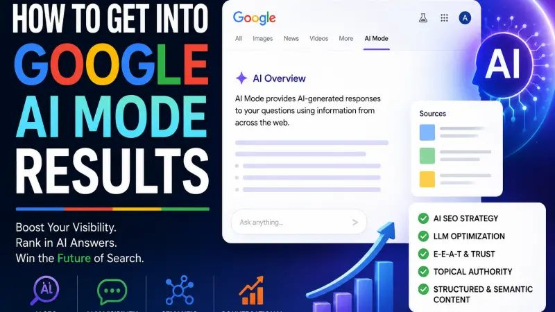 How to Get into Google AI Mode Results