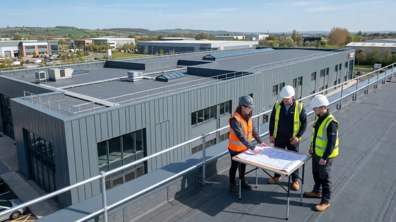 Commercial Roofing Contractor and UK Building Envelope Services