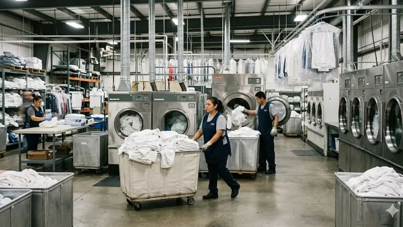 Choosing the Right Commercial Laundry Service for UK Businesses