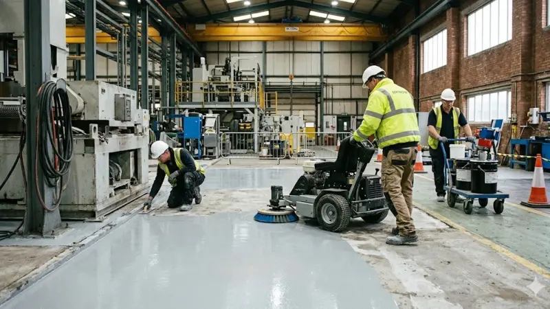 How to Choose the Right Industrial Flooring Contractor for Your UK Facility
