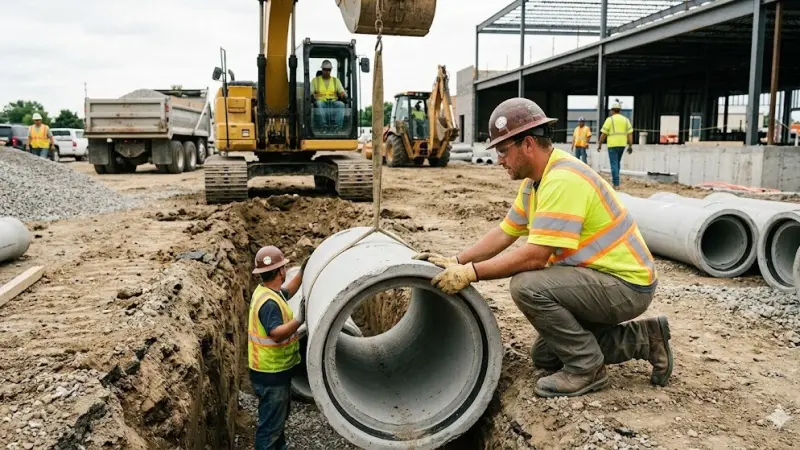 Top Tips for Hiring a Commercial Drainage Contractor in the UK