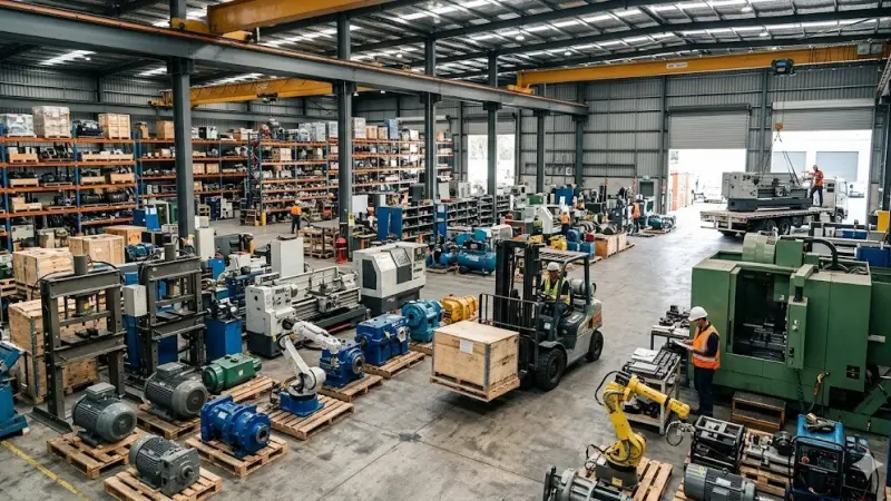 Select the Best industrial machinery supplier for Your UK Operations