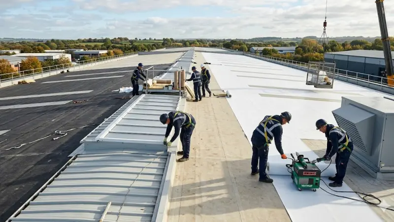 How to Select the Ideal commercial roofing company UK for Your Facility