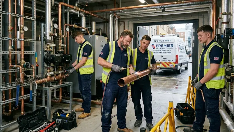 How to Choose the Right commercial plumbing company UK for Your Business
