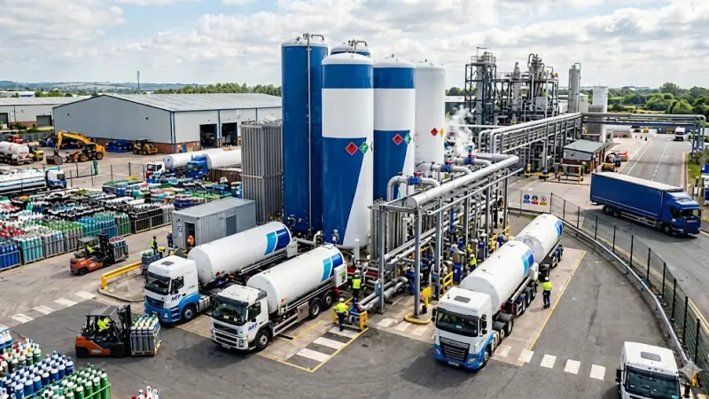 Finding the Ideal Industrial Gas Supplier for UK Businesses