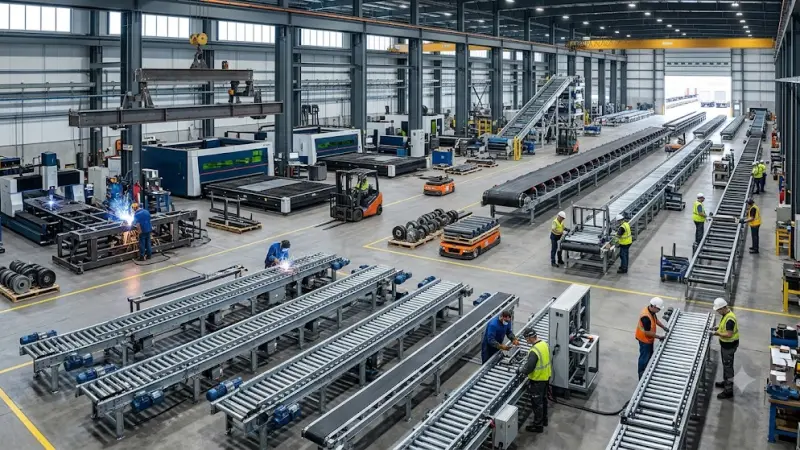 Choose the Best industrial conveyor manufacturer for Your UK Facility