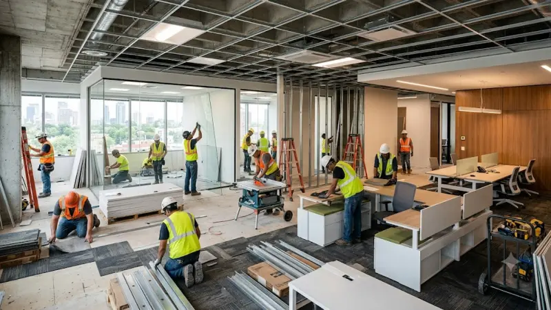 High-Quality Commercial Fit Out Services Transform Your UK Workspace